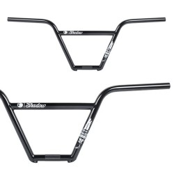 Guidon BMX SHADOW CROWBAR Featherweight, 9,10'', Noir